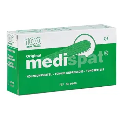 Medispat Houten Tongspatels Ecopak 500 St - onsteriel